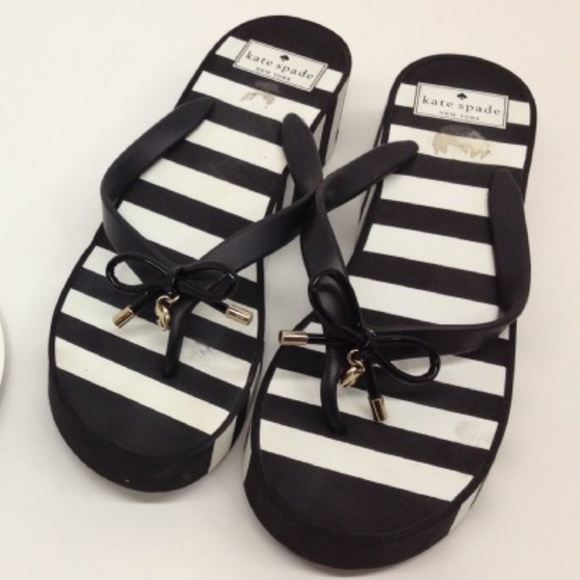 kate spade platform flip flops